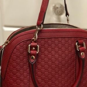 Gorgeous red original gucci purse